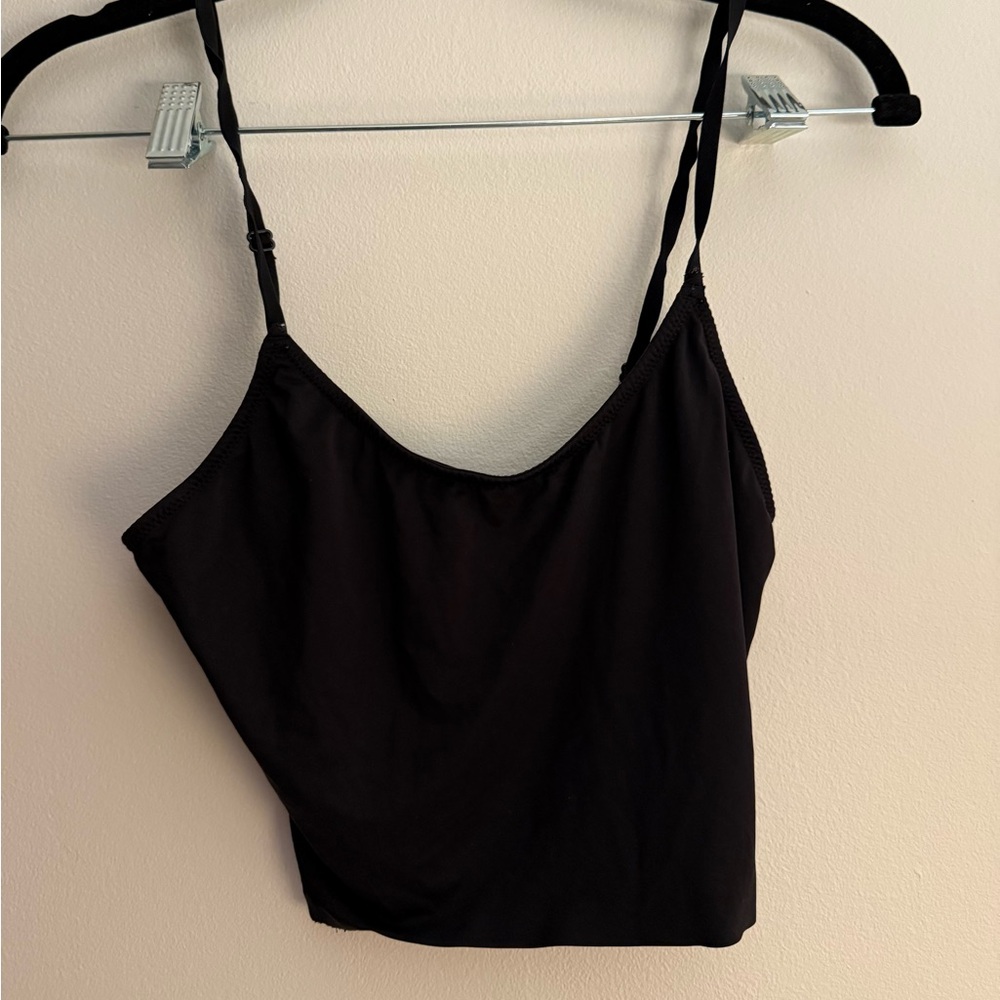 Urban Outfitters Out From Under Micro Fusion Low-Back Bra Top in Black